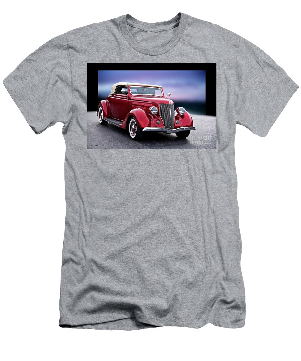 1936 Ford Candy Apple Convertible Lv Dave Koontz T-Shirt