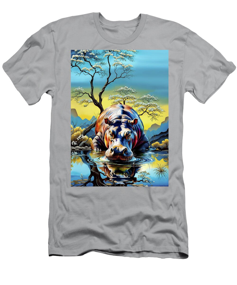 Hippo Tammera Malicki Wong T-Shirt