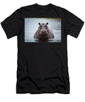 Majestic Hippo in Serene Waters Chris Stenger T-Shirt