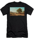 Setting Up Camp with Camels At Rest Charles Edouard Frere T-Shirt