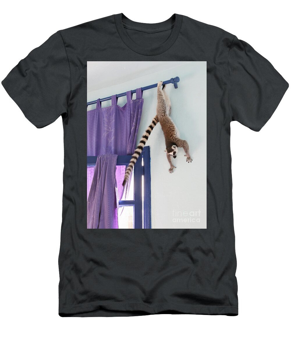 Swinging Lemur Liz Leyden T-Shirt