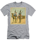 The Memorial of Saint Helene During the Egyptian Campaign Napoleon Bonaparte Created Regiments of Camels Lithograph Louis Charles Bombled T-Shirt